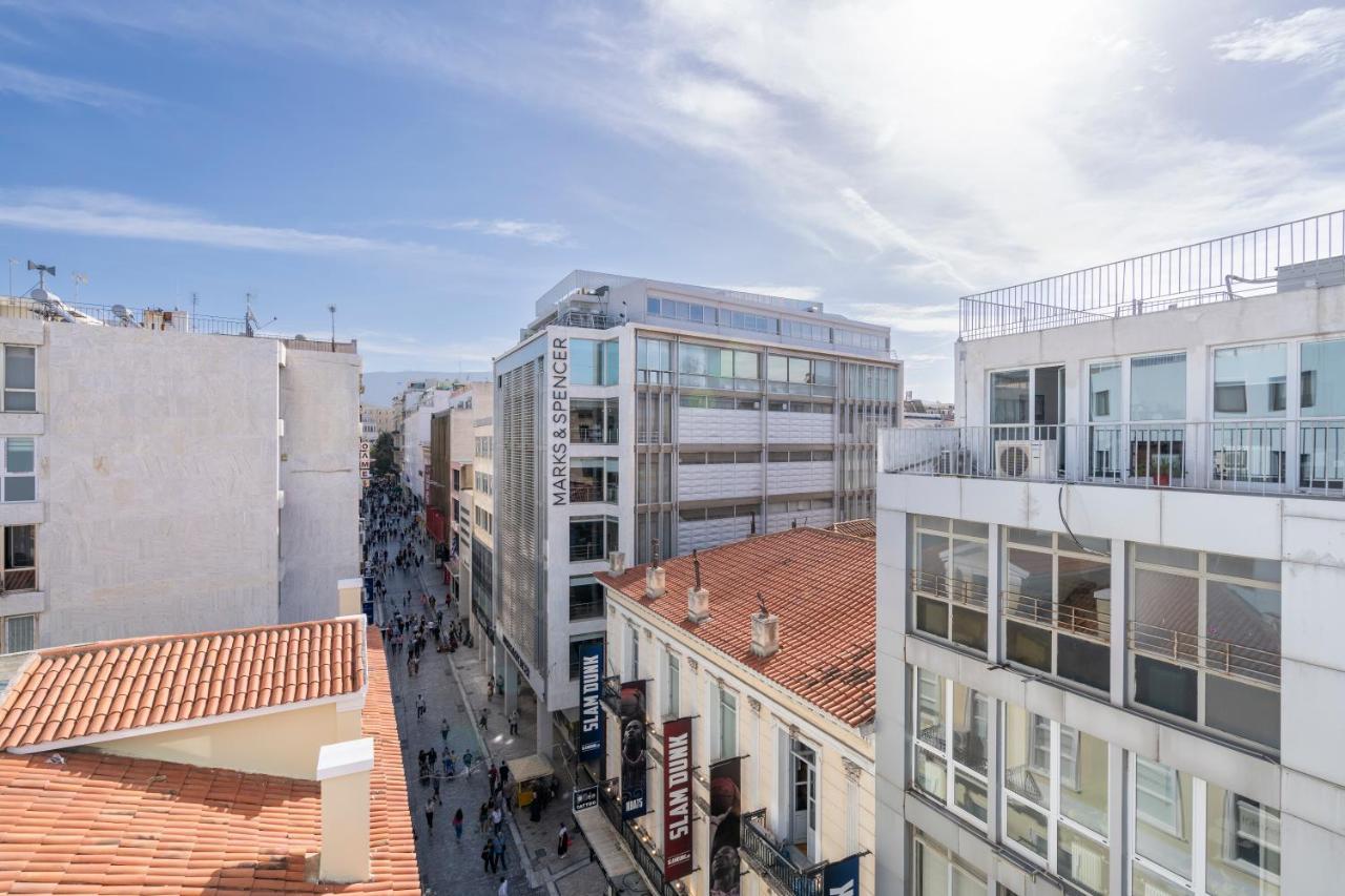 Ermou 40 Suites Athén Kültér fotó